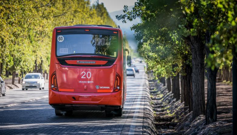 Transporte público sustentable: Mendoza junto a la empresa Scania desarrollan la primera flota de buses a GNC